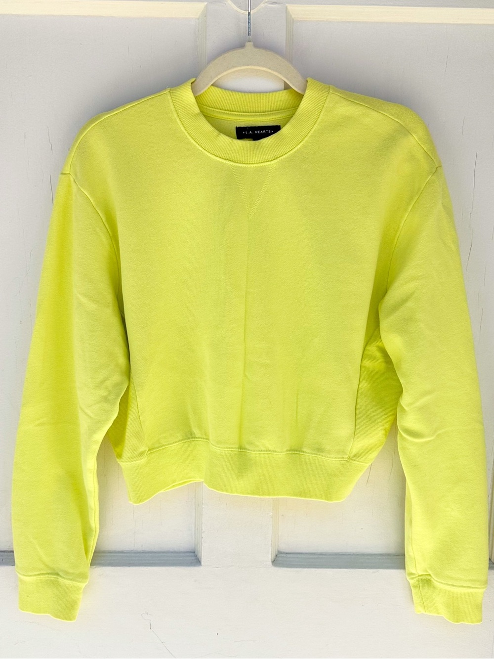 🌟LA Hearts Neon Sweater